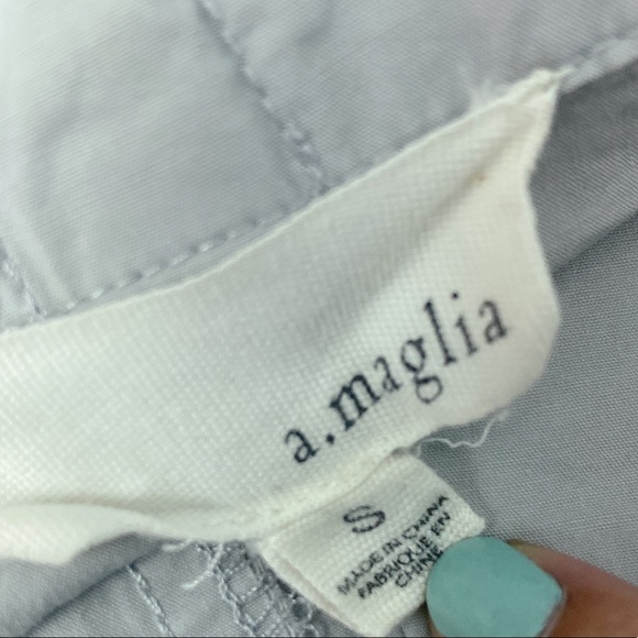 a. maglia Gray Trench Coat - Picture 7 of 8